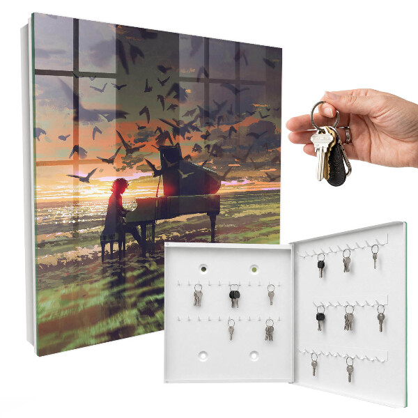 Schlüsselbox zur Wandmontage Design Harmonie der Natur