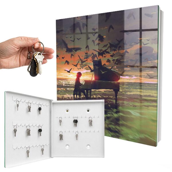 Schlüsselbox zur Wandmontage Design Harmonie der Natur