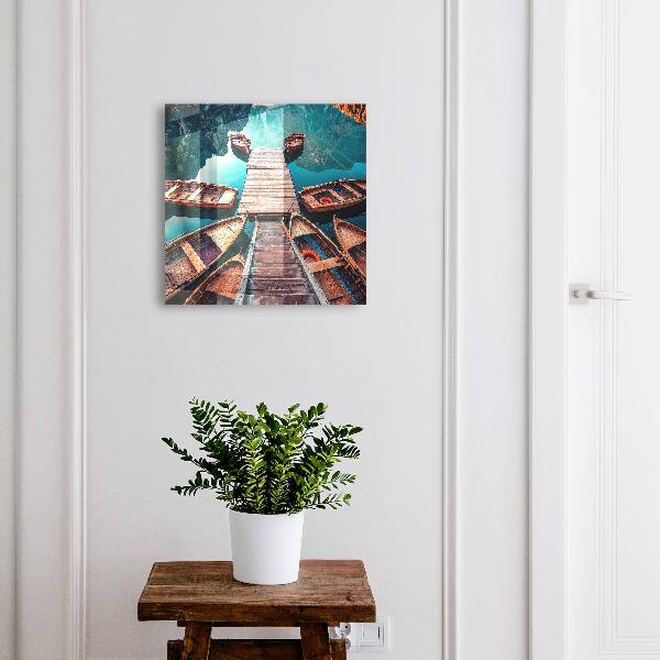 Schlüsselbox mit Motiv Berglandschaft