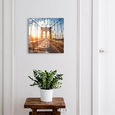 Schlüsselbox für die Wand Motiv Die untergehende Sonne