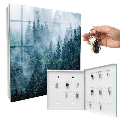 Schlüsselkasten mit Motiv Grüner Wald