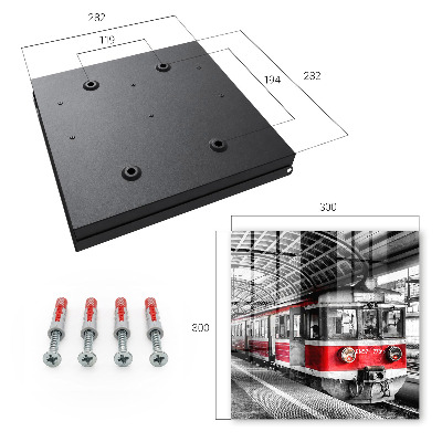 Schlüsselbox in Ausführung Eisenbahnsymmetrie