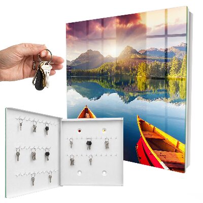 Schlüsselbox mit Motiv Ruhe in den Bergen