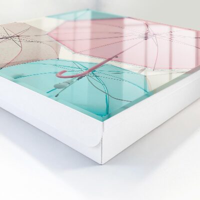 Schlüsselbox in pastellfarbenem Design