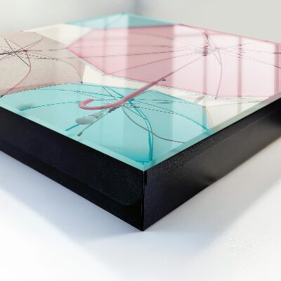 Schlüsselbox in pastellfarbenem Design