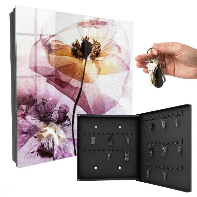 Schlüsselbox für die Wand im Design florale Eleganz