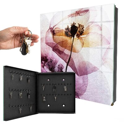 Schlüsselbox für die Wand im Design florale Eleganz