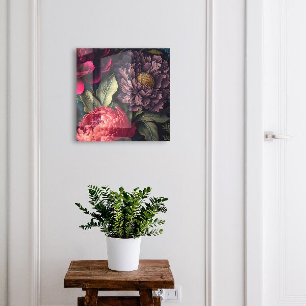 Schlüsselkasten mit Blumen des Luxus Design