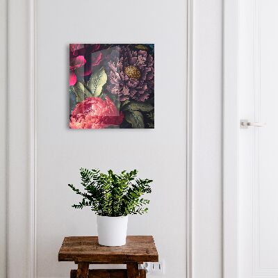 Schlüsselkasten mit Blumen des Luxus Design