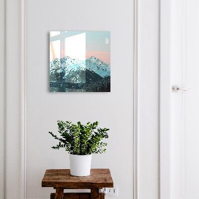 Schlüsselbox mit Motiv Ruhe in den Bergen