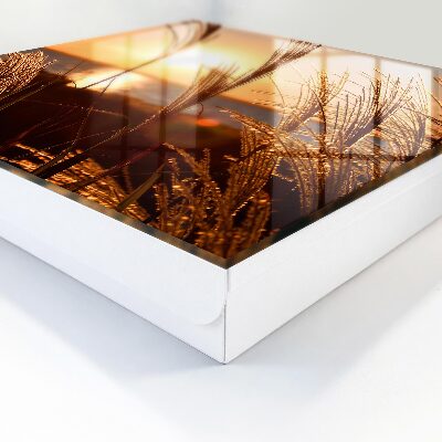 Schlüsselbox für die Wand mit Sonnenuntergang-Motiv