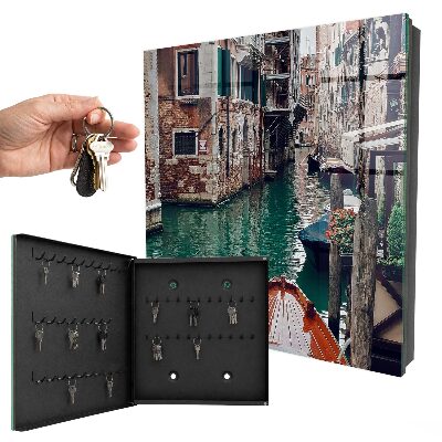 Schlüsselbox mit Motiv Romantisches Venedig