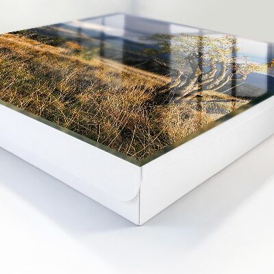Schlüsselbox mit Motiv Herbstlandschaft