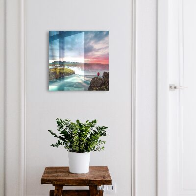 Schlüsselbox zur Wandmontage im Design Die Kraft der Natur
