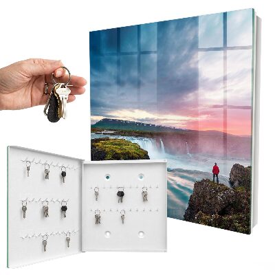 Schlüsselbox zur Wandmontage im Design Die Kraft der Natur
