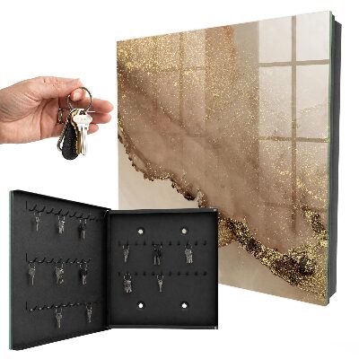Schlüsselbox für die Wand mit Motiv künstlerische Abstraktion