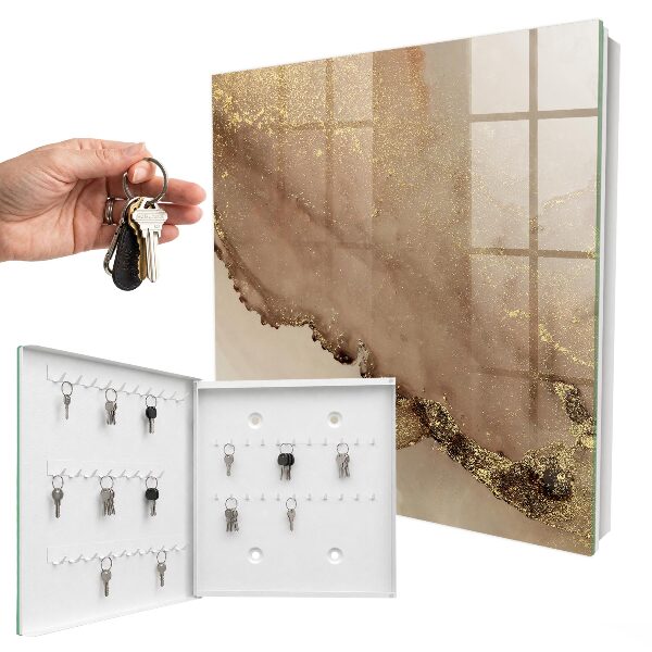 Schlüsselbox für die Wand mit Motiv künstlerische Abstraktion