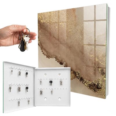 Schlüsselbox für die Wand mit Motiv künstlerische Abstraktion