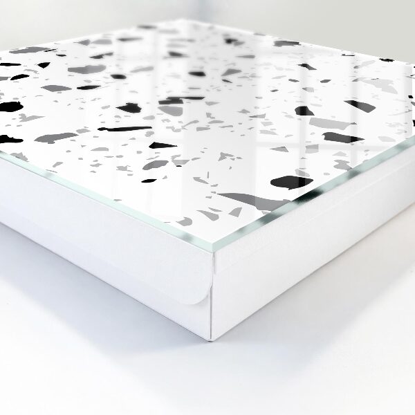 Schlüsselkasten im Design Monochromatischer Terrazzo