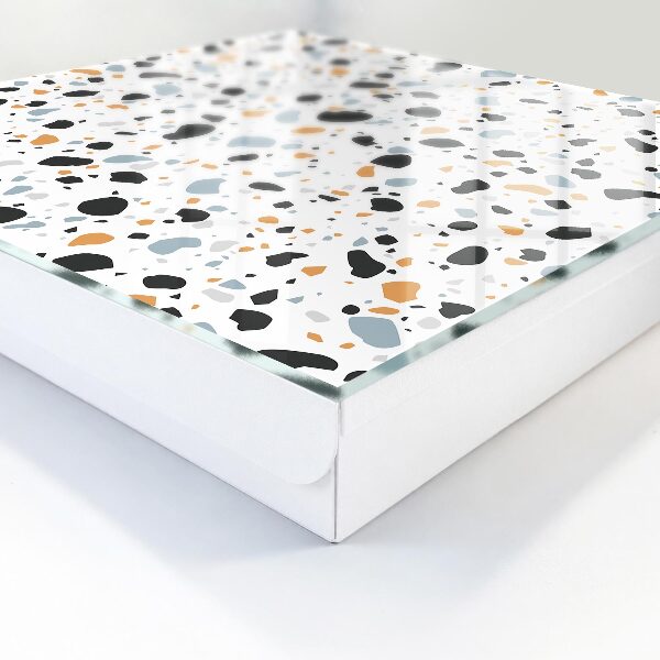 Schlüsselbox mit Terrazzo-Muster