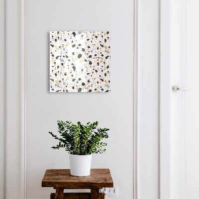 Schlüsselbox mit Terrazzo-Muster
