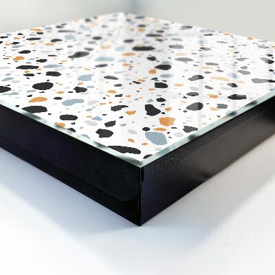 Schlüsselbox mit Terrazzo-Muster