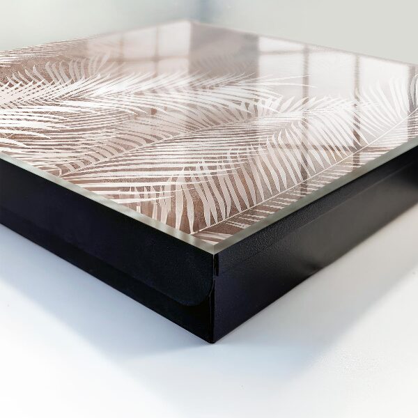 Schlüsselbox zur Wandmontage Design Blätter der Eleganz