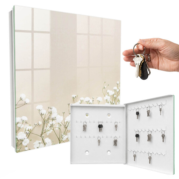 Schlüsselkasten mit dem Motiv Die Zartheit der Blumen