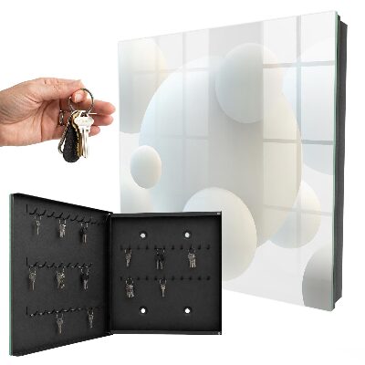 Schlüsselkasten mit Perlen-Dekor