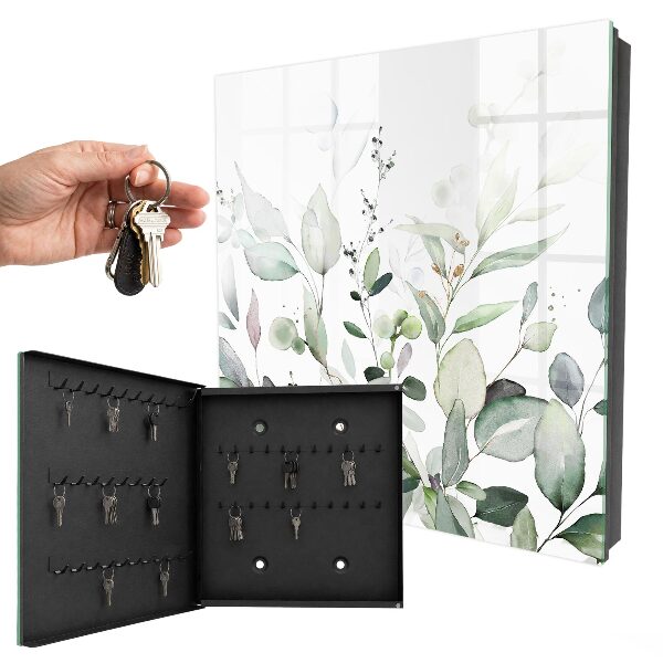 Schlüsselkasten in grüner Eleganz