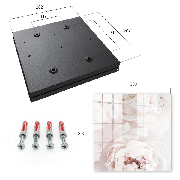 Schlüsselbox für die Wand in subtiler Eleganz