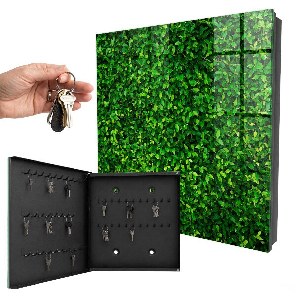 Schlüsselbox für die Wand in der Ausführung Grüner Garten