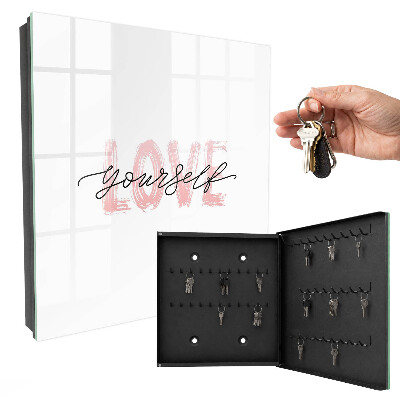 Schlüsselbox mit Motiv Liebe dich selbst