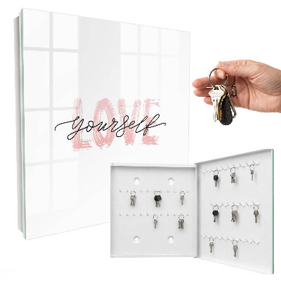 Schlüsselbox mit Motiv Liebe dich selbst
