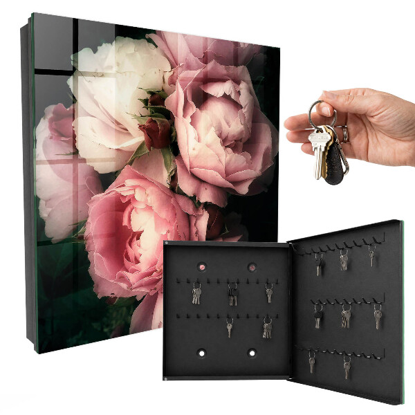 Schlüsselbox mit Motiv Der Zauber der Blumen