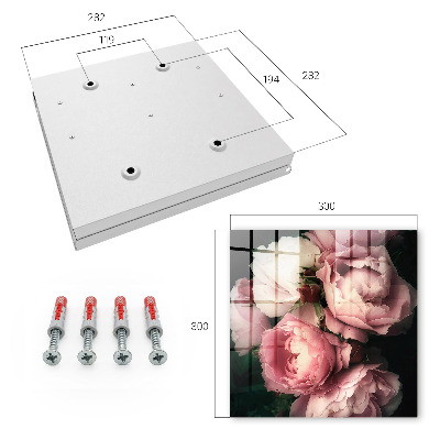Schlüsselbox mit Motiv Der Zauber der Blumen