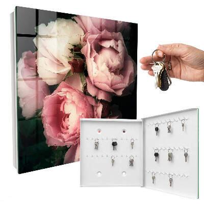 Schlüsselbox mit Motiv Der Zauber der Blumen