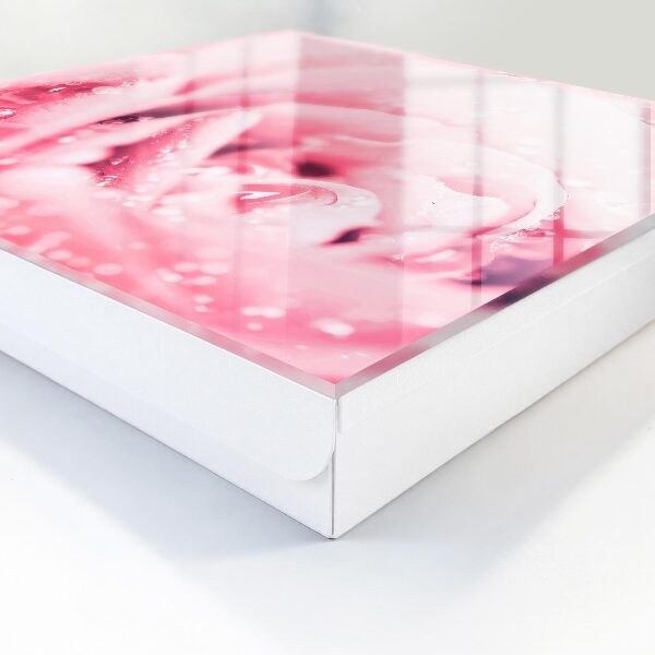Schlüsselbox für die Wand in der Ausführung Rosa Delikatesse