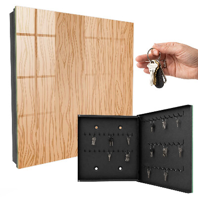 Schlüsselkasten mit Holzstruktur