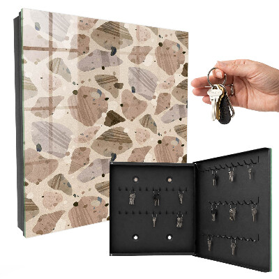 Schlüsselbox für die Wand in organischer Form