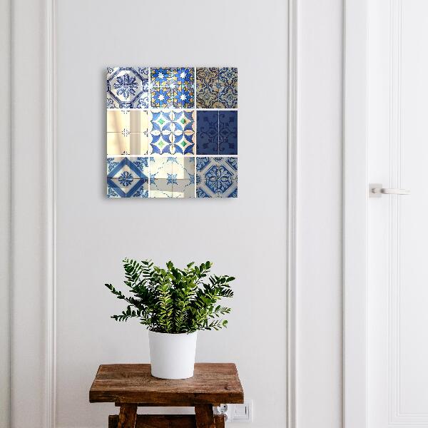 Schlüsselbox mit Azulejos-Fliesen-Motiv