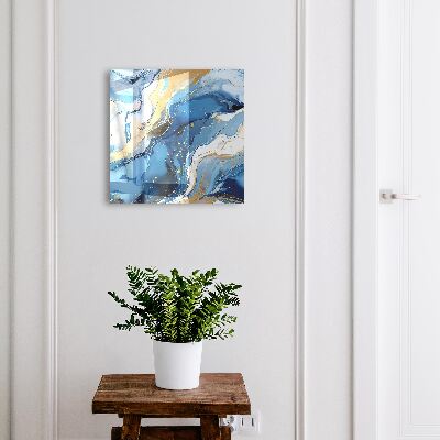 Schlüsselbox mit buntem Wirbelwind-Design