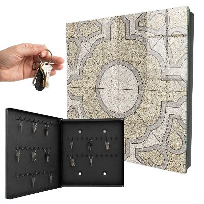 Schlüsselbox für die Wand in elegantem Mosaik-Design