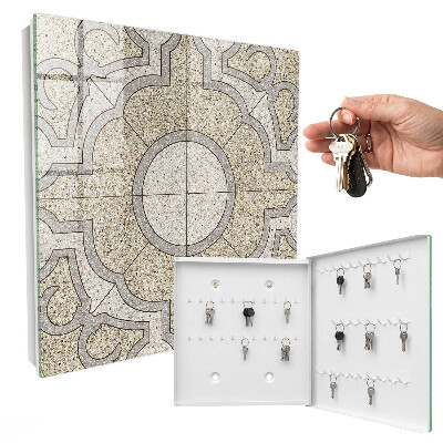 Schlüsselbox für die Wand in elegantem Mosaik-Design