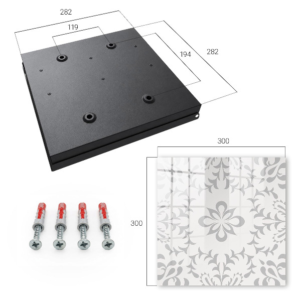 Schlüsselkasten in eleganter Symmetrie