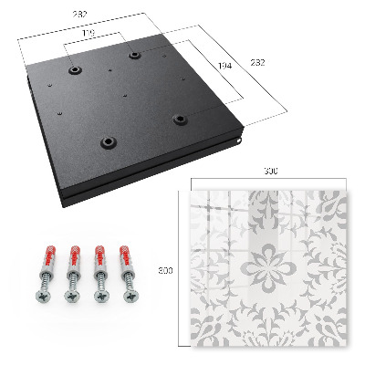 Schlüsselkasten in eleganter Symmetrie