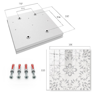 Schlüsselkasten in eleganter Symmetrie