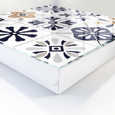Schlüsselkasten mit geometrischem Muster
