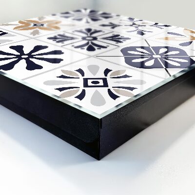 Schlüsselkasten mit geometrischem Muster