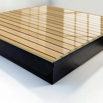 Schlüsselbox in beige in Holzoptik